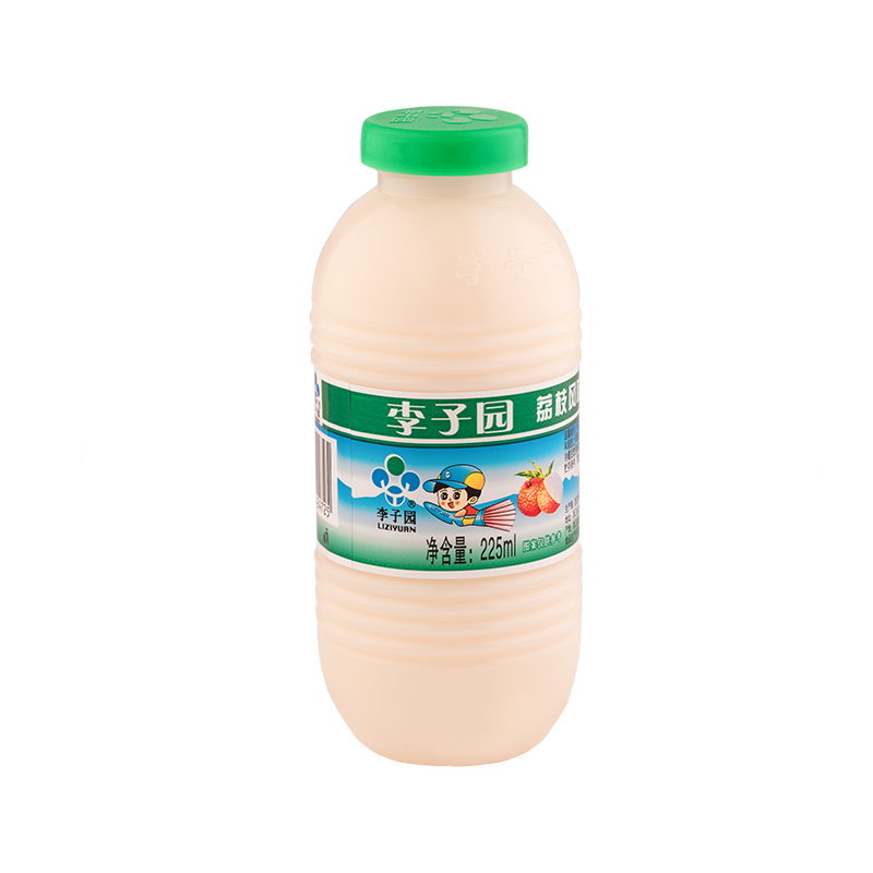 荔枝风味乳饮料，单瓶净含量225ml